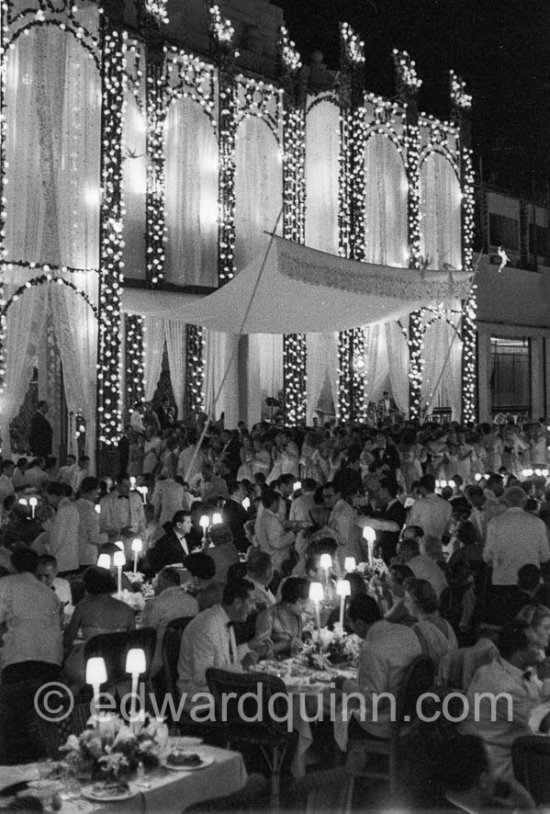 Monte Carlo Polio Gala 1957 - Photo by Edward Quinn