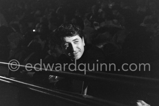 Daniel Gélin. Gala evening, Cannes Film Festival 1956. - Photo by Edward Quinn