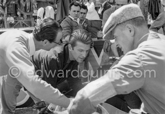 Wolfgang Graf Berghe von Trips. Monaco Grand Prix 1958. - Photo by Edward Quinn
