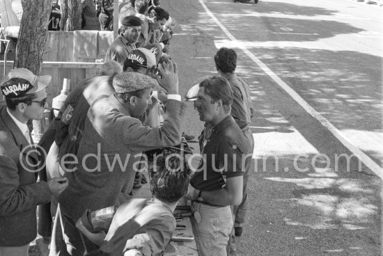 Wolfgang Graf Berghe von Trips. Monaco Grand Prix 1957. - Photo by Edward Quinn