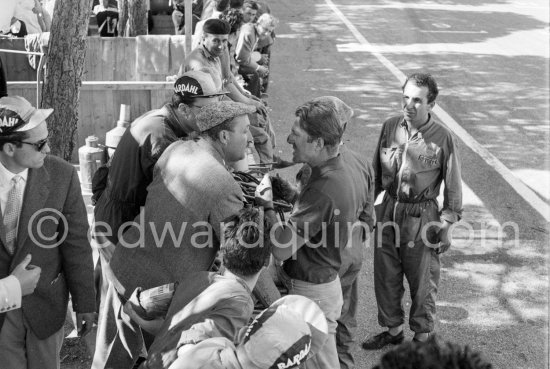 Wolfgang Graf Berghe von Trips. Monaco Grand Prix 1957. - Photo by Edward Quinn