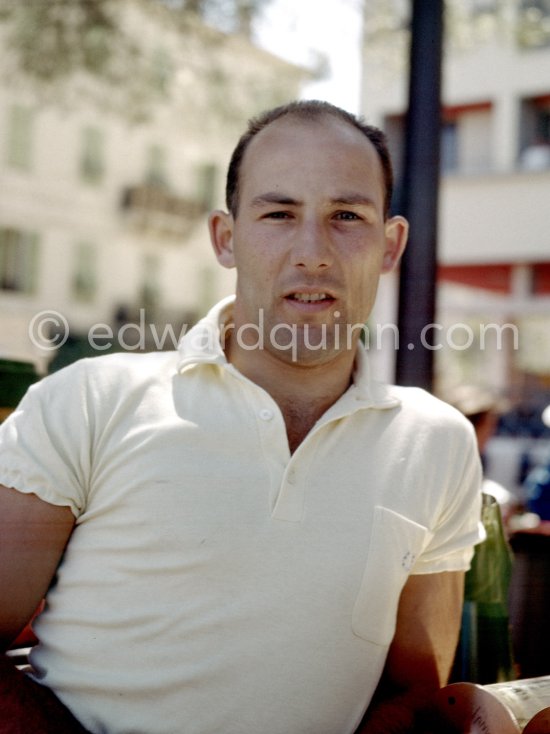 Stirling Moss. Monaco Grand Prix 1958. - Photo by Edward Quinn