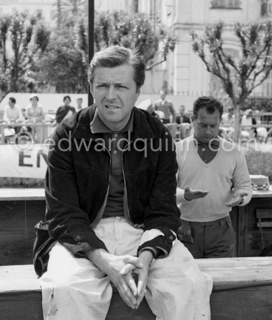 Wolfgang von Trips. Monaco Grand Prix 1960. - Photo by Edward Quinn