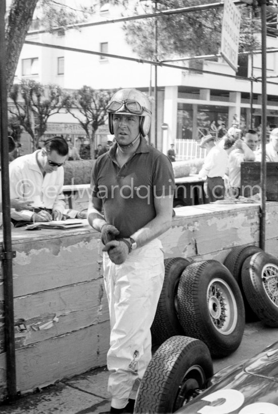 Wolfgang von Trips. Monaco Grand Prix 1960. - Photo by Edward Quinn