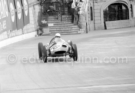 Tony Brooks, (18) Cooper T51. Monaco Grand Prix 1960. - Photo by Edward Quinn