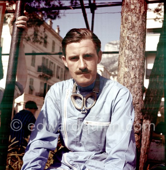 Graham Hill. Monaco Grand Prix 1960. - Photo by Edward Quinn