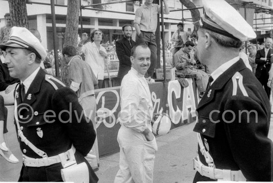 Maurice Trintignant. Monaco Grand Prix 1960. - Photo by Edward Quinn