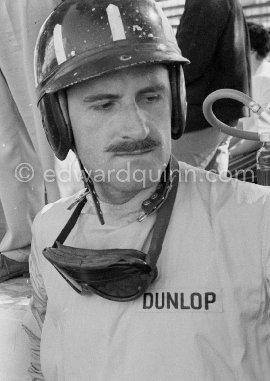 Tony Brooks and Graham Hill. Monaco Grand Prix 1961. - Photo by Edward Quinn