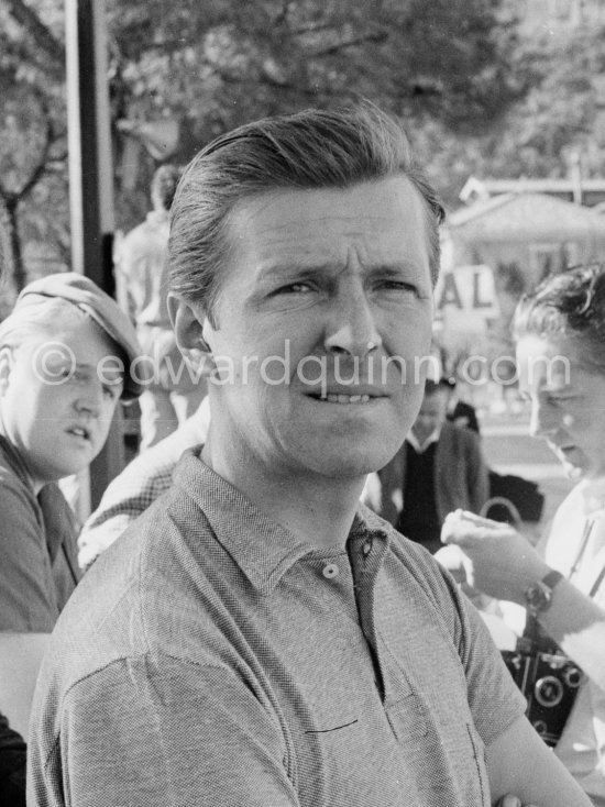 Wolfgang von Trips. Monaco Grand Prix 1961. - Photo by Edward Quinn