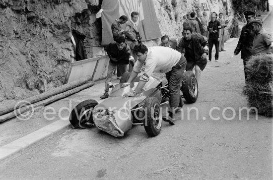 Eric Harris, (108) Alexis Mk 4 - Ford. Grand Prix de Monaco - Formula Junior 1962. - Photo by Edward Quinn