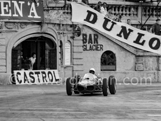 Phil Hill, (36) Ferrari 156. Monaco Grand Prix 1962. - Photo by Edward Quinn