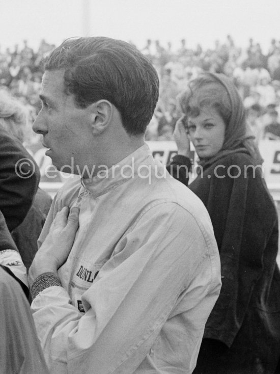 Jim Clark. Monaco Grand Prix 1962. - Photo by Edward Quinn