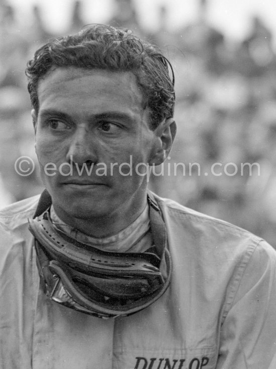 Jim Clark. Monaco Grand Prix 1962. - Photo by Edward Quinn