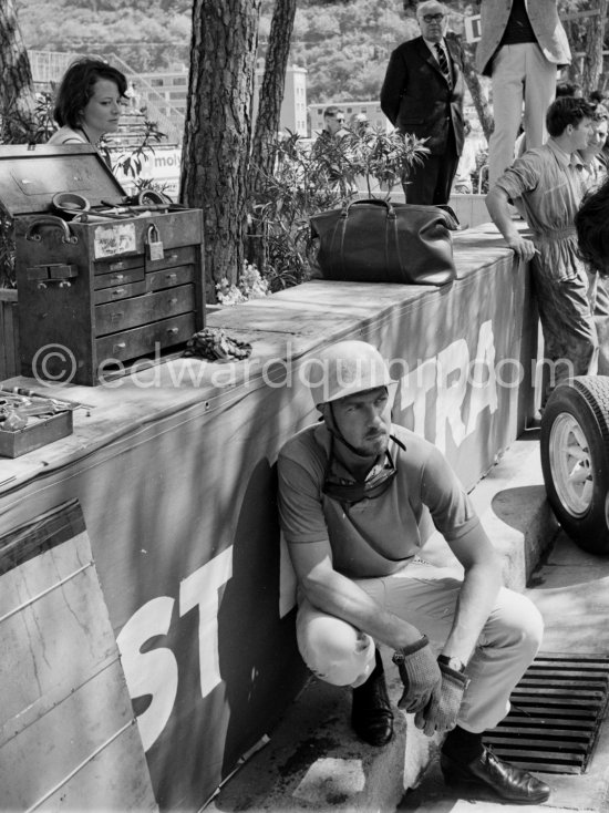 Joakim Bonnier. Monaco Grand Prix 1963. - Photo by Edward Quinn