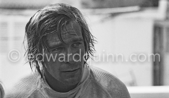 James Hunt. Monaco Grand Prix 1978. - Photo by Edward Quinn