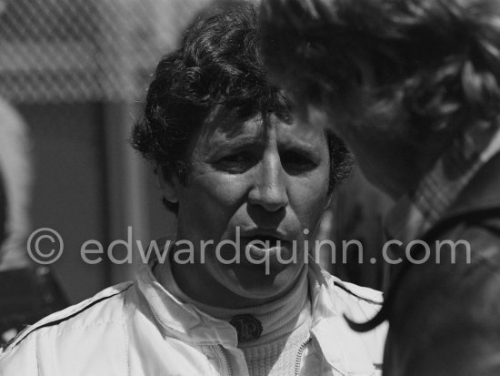 Mario Andretti. Monaco Grand Prix 1978. - Photo by Edward Quinn