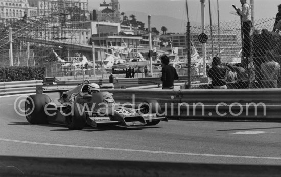 Ricardo Patrese, (35) Arrows FA1. Monaco Grand Prix 1978. - Photo by Edward Quinn