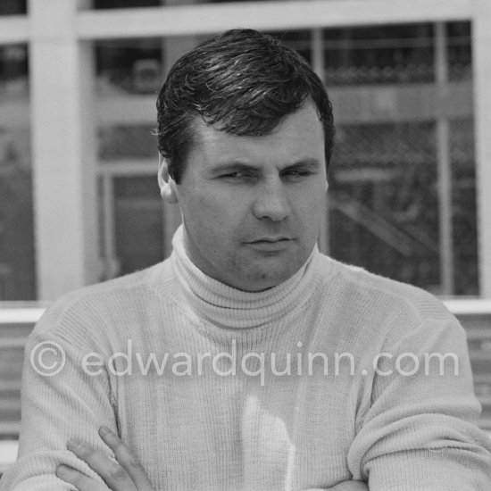 Alan Jones. Monaco Grand Prix 1978. - Photo by Edward Quinn