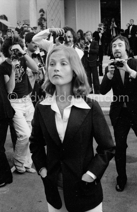 Isabelle Huppert, Cannes Film Festival 1978. - Photo by Edward Quinn