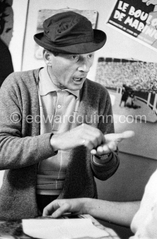 Danny Kaye, Cannes Film Festival 1955. - Photo by Edward Quinn