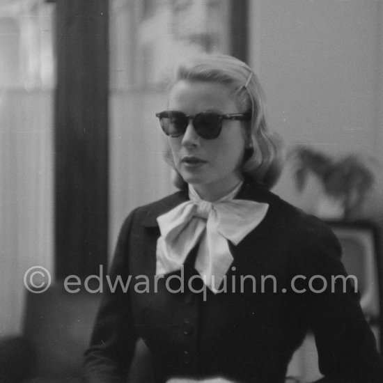 Grace Kelly. Cannes Film Festival 1955. - Photo by Edward Quinn