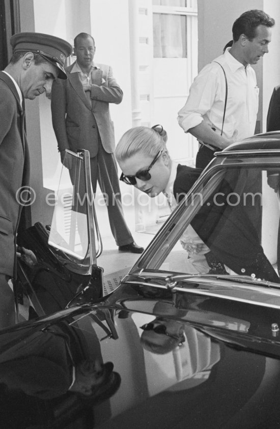 Grace Kelly. Cannes Film Festival 1955. - Photo by Edward Quinn