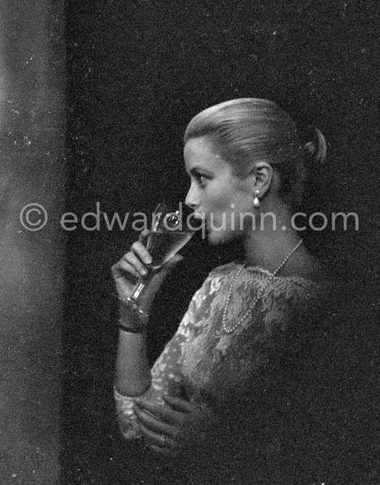 Grace Kelly. Cannes Film Festival 1955. - Photo by Edward Quinn