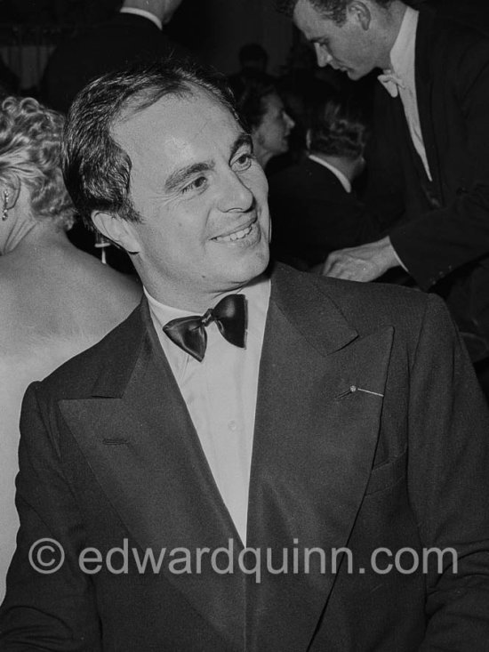 Prince Aly Khan. Cannes Film Festival 1952 - Photo by Edward Quinn