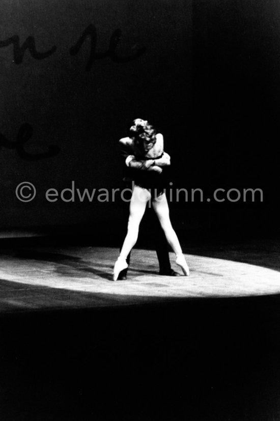 Dancers Toni Lander and Vladimir Skouratoff. Premiere of "Le Rendez-Vous manqué", directed by Roger Vadim. Monte Carlo 1958. - Photo by Edward Quinn