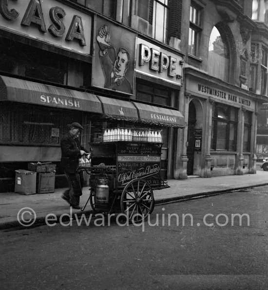 London 1950. - Photo by Edward Quinn