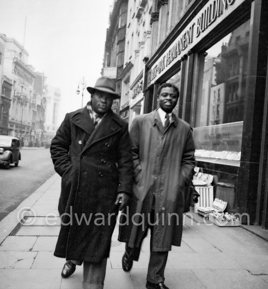 London 1950. - Photo by Edward Quinn