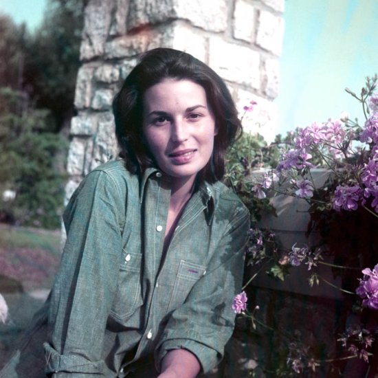 The Italian actress Silvana Mangano at her Villa Casa del Mare at Roquebrune-Cap Martin 1955. - Photo by Edward Quinn