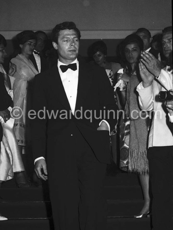 Marcello Mastroianni. Cannes Film Festival 1960. - Photo by Edward Quinn