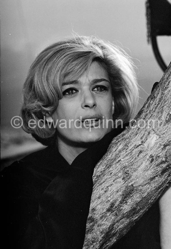 Melina Mercouri. During filming of TV documentary "Melina Mercouri's Greece", directed by Cliff Owen. Athens 1965. - Photo by Edward Quinn