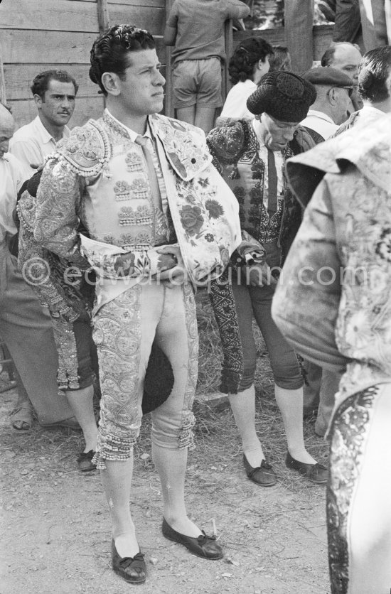 Spanish torero Jose Montero. First Corrida of Vallauris 1954. A bullfight Picasso attended (see "Picasso"). - Photo by Edward Quinn