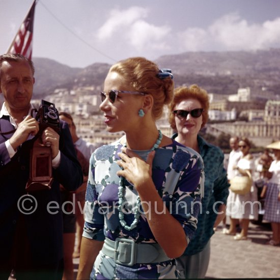 Tina Onassis. Monaco 1959. - Photo by Edward Quinn