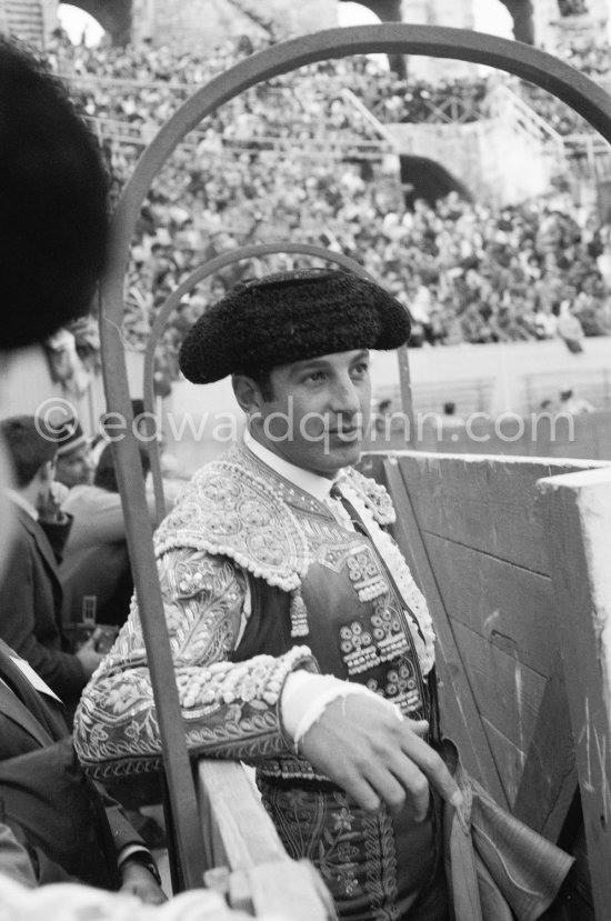 Antonio Ordóñez. Arles 1960. A bullfight Picasso attended (see "Picasso"). - Photo by Edward Quinn