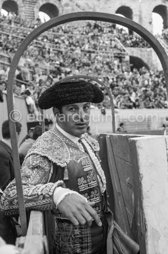 Antonio Ordóñez. Arles 1960. A bullfight Picasso attended (see "Picasso"). - Photo by Edward Quinn