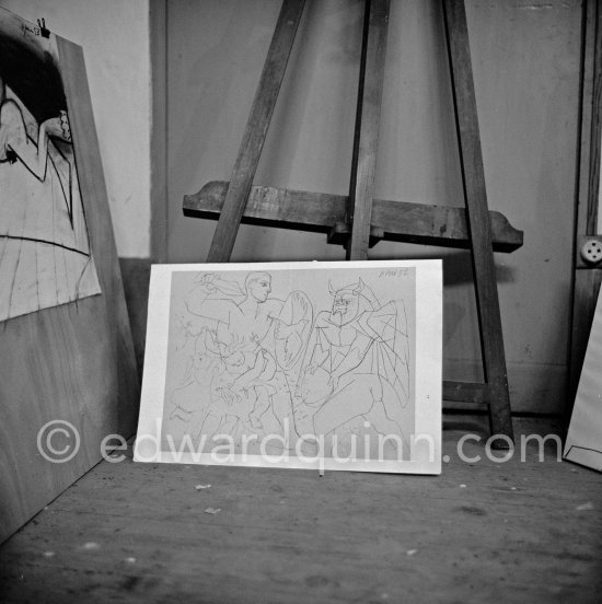 Vallauris 1953. - Photo by Edward Quinn