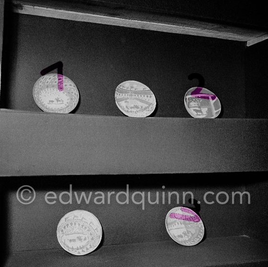 Ceramic exposition Vallauris 1953. - Photo by Edward Quinn