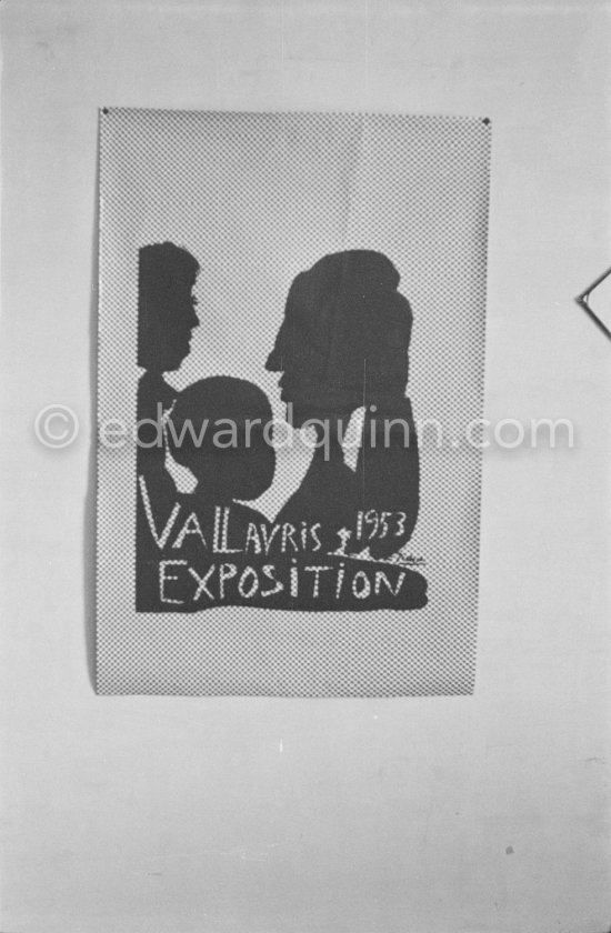 Vallauris Exposition 1953. La Galloise, Vallauris 1954. - Photo by Edward Quinn