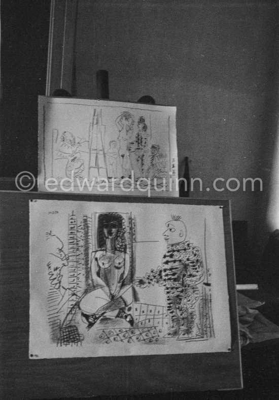 Vallauris 1954. - Photo by Edward Quinn