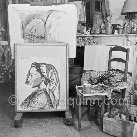 La Californie, Cannes 1955. - Photo by Edward Quinn