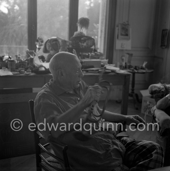 La Californie, Cannes 1956. - Photo by Edward Quinn