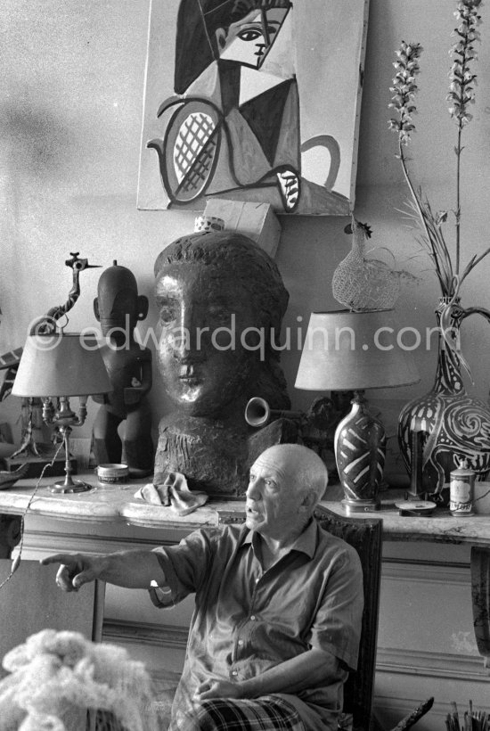 La Californie, Cannes 1956. - Photo by Edward Quinn