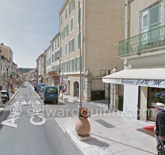 Vallauris 2017, source Google Maps 2017. Avenue Georges Clément 14, on the right entrance to Nérolium. Vallauris 1956. Same situation in 1956: see Pic560416 - Pic560418 - Photo by Edward Quinn