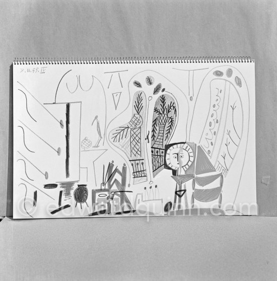 La Californie, Cannes 1956. - Photo by Edward Quinn