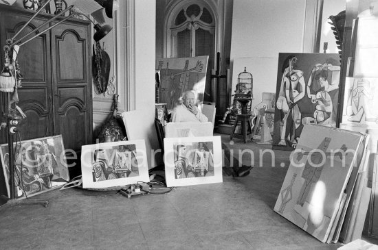 La Californie, Cannes 1957. - Photo by Edward Quinn