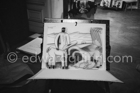 La Californie, Cannes 1959. - Photo by Edward Quinn