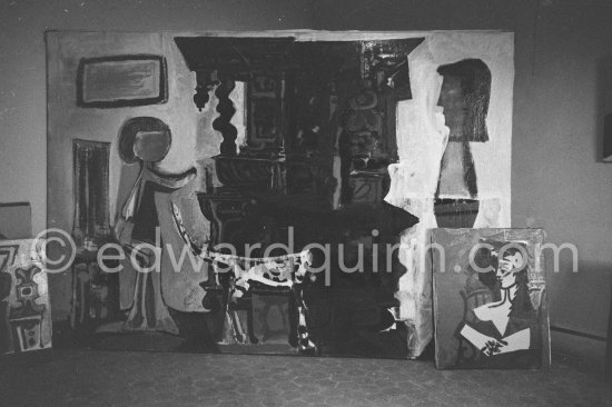 Château de Vauvenargues 1960. - Photo by Edward Quinn